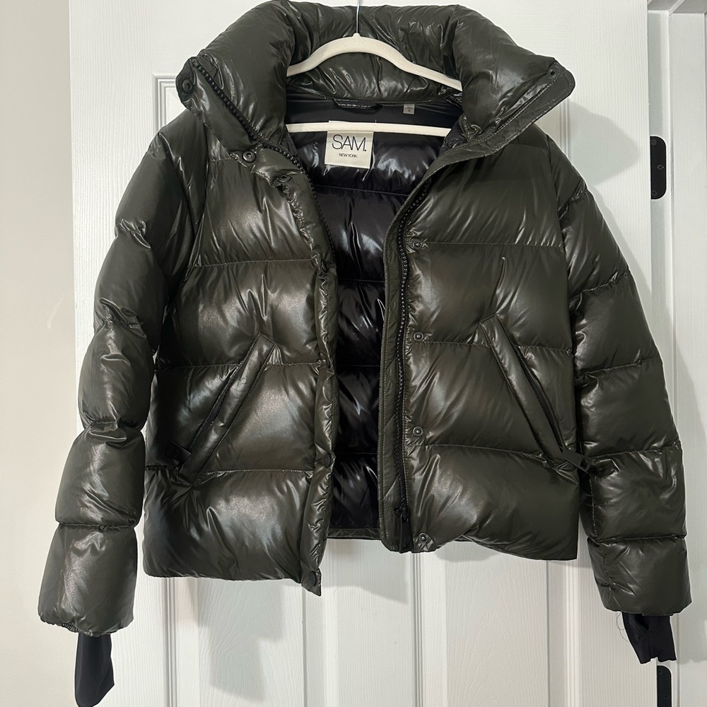 SAM Puffer Jacket in Olive